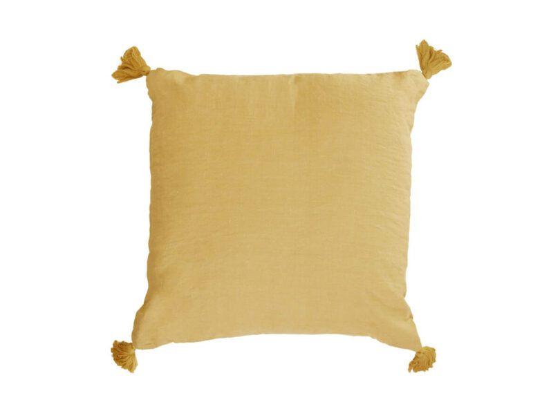 Obliečka na vankúš irenne 45 x 45 cm horčicová