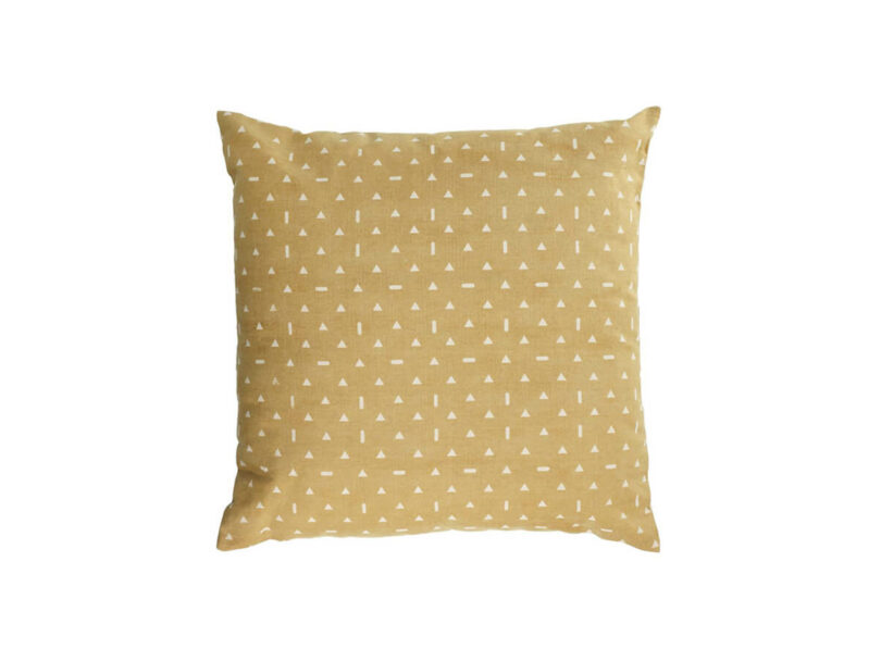 Obliečka na vankúš elza 45 x 45 cm horčicová