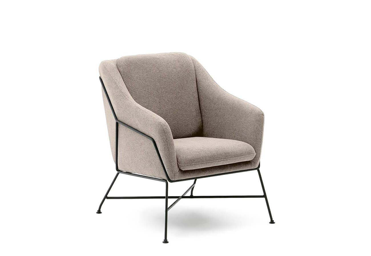 Kreslo brida béžové