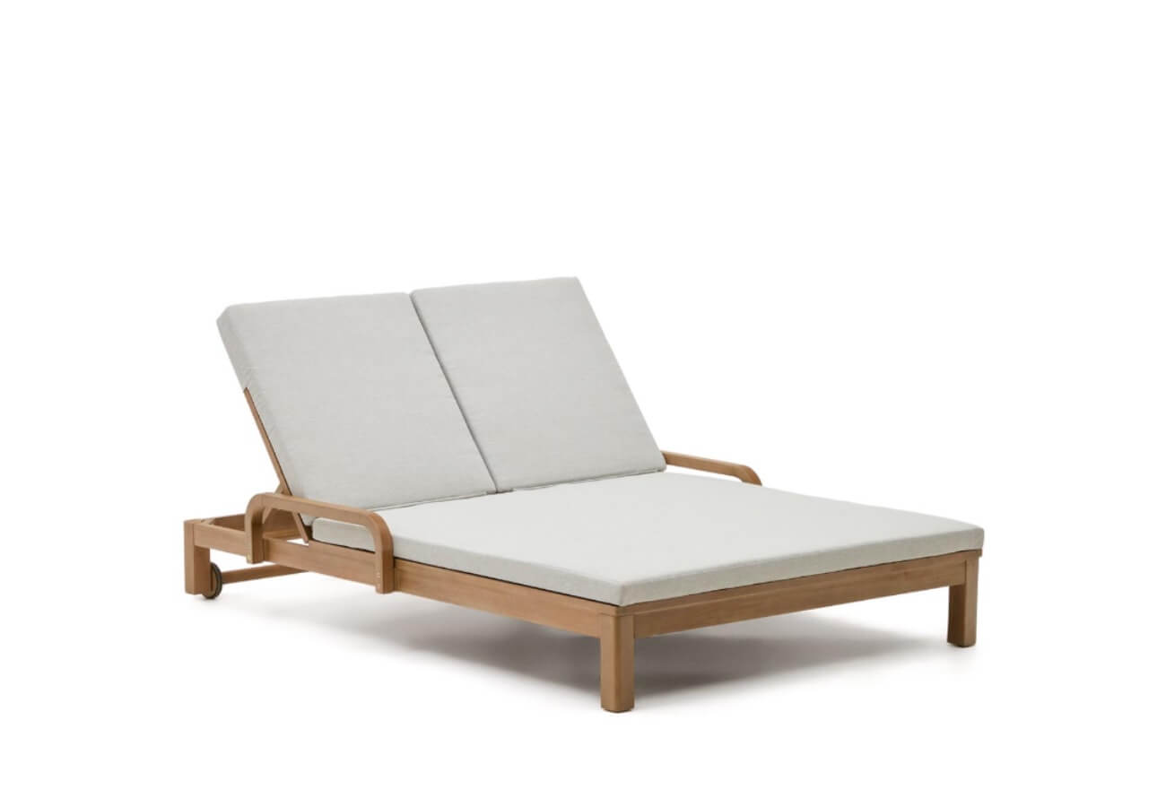 Záhradné dvojlehátko saura prírodné