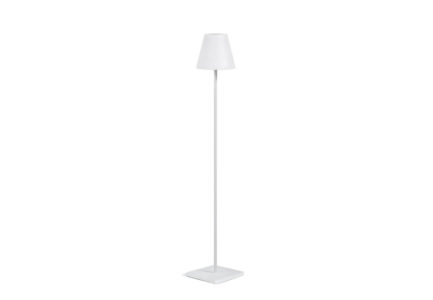 Záhradná stojacia lampa maray 120 cm biela