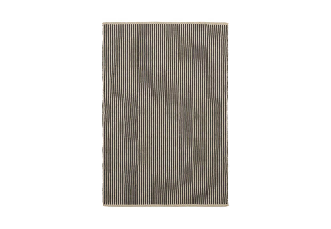 Vonkajší koberec tanasa 160 x 230 cm čierno-biely