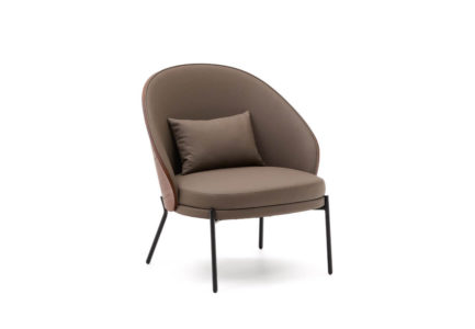 Kreslo meya tmavohnedé