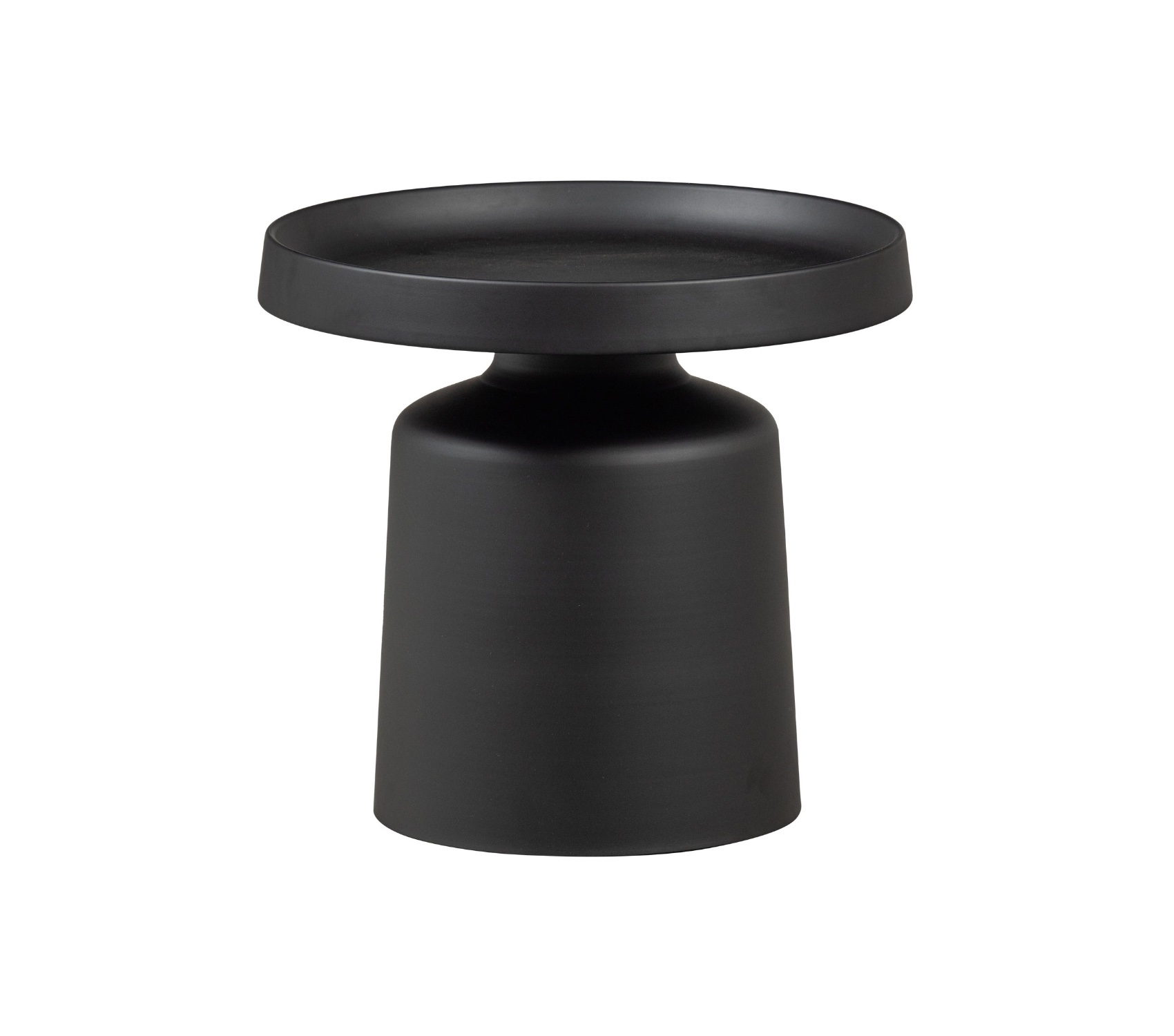 Konferenčný stolík Piero ø 49 cm čierny