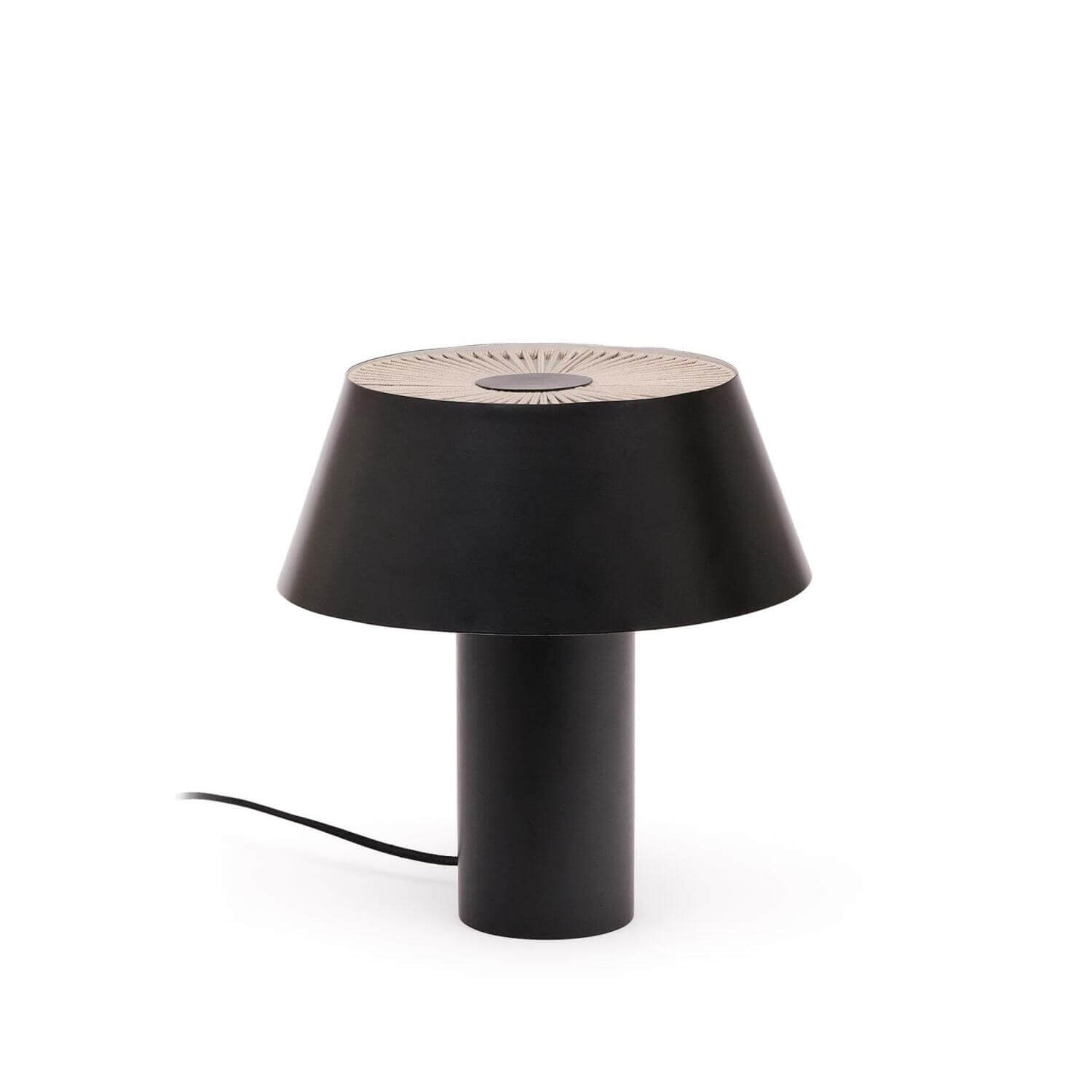 Stolová lampa Rancara čierna