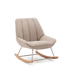 Hojdacie kreslo jaya béžové