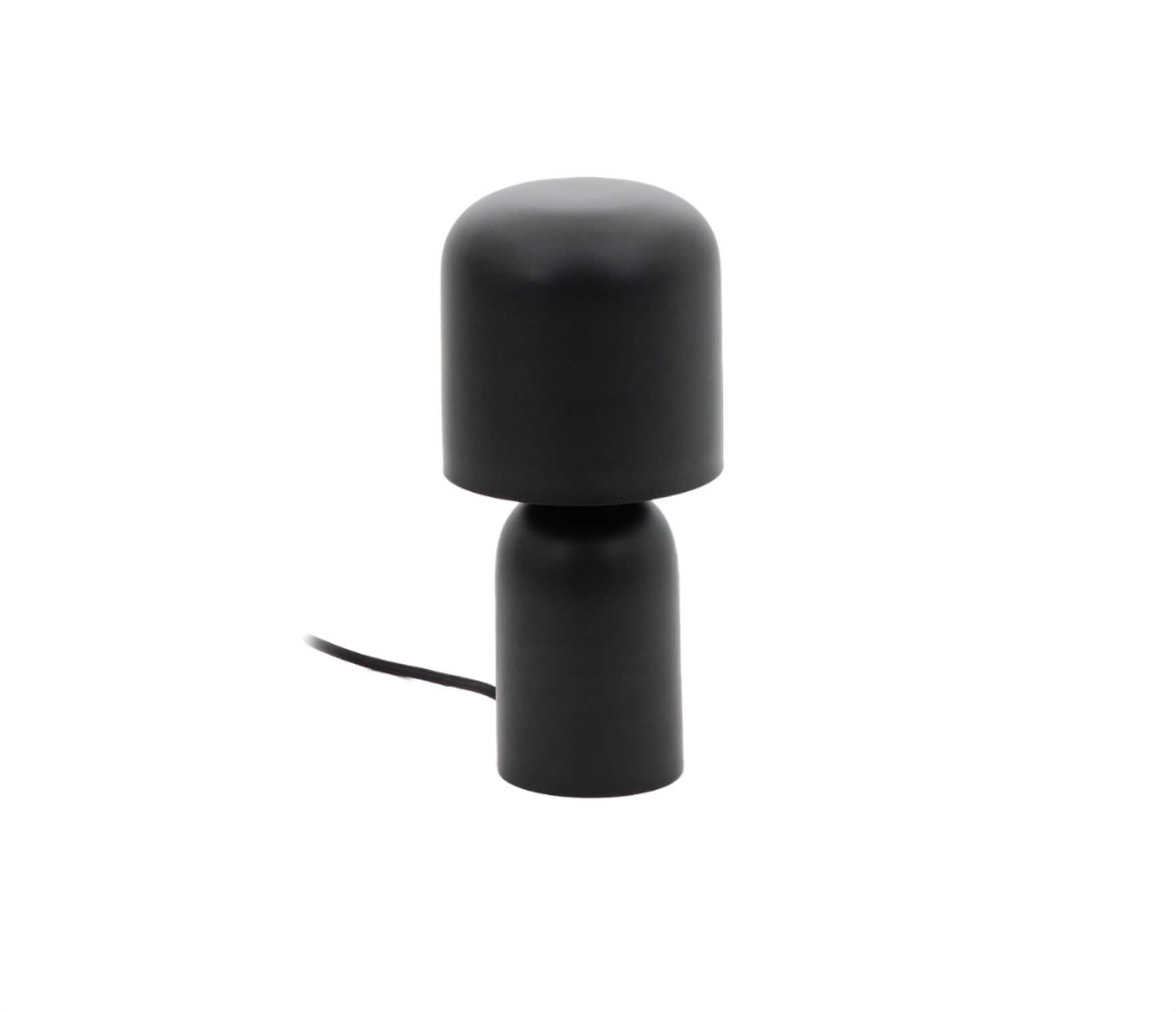 Stolná lampa Moni čierna