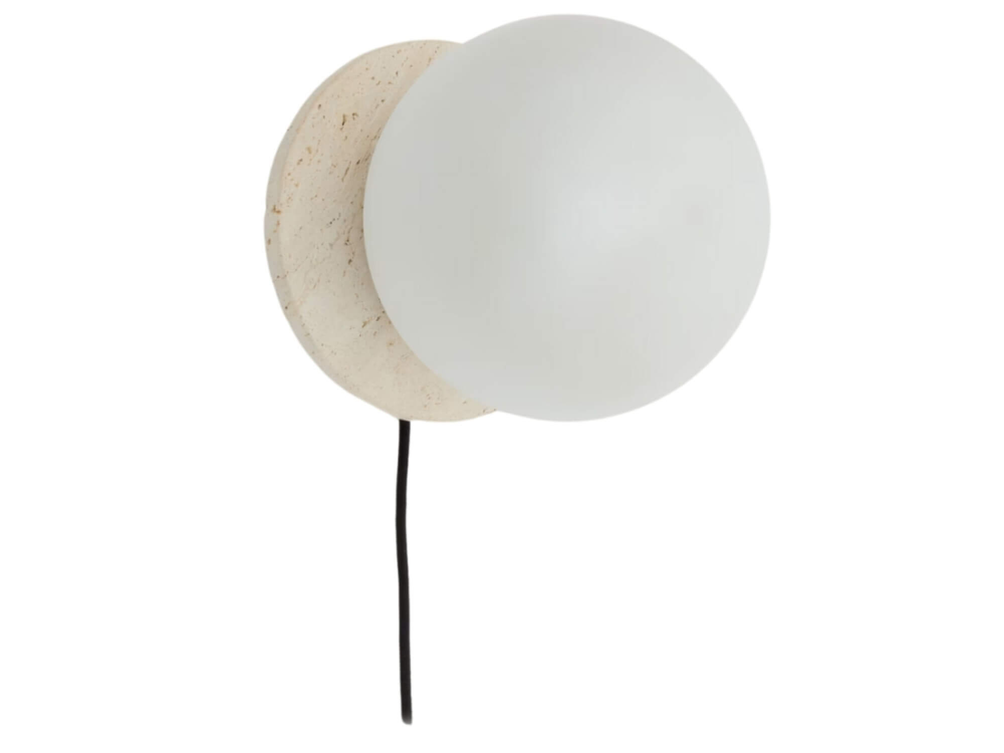 Nástenná lampa Lachima béžová