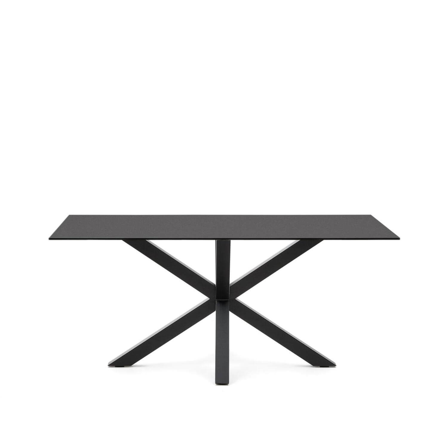 Jedálenský stôl arya 160 x 90 cm čierny