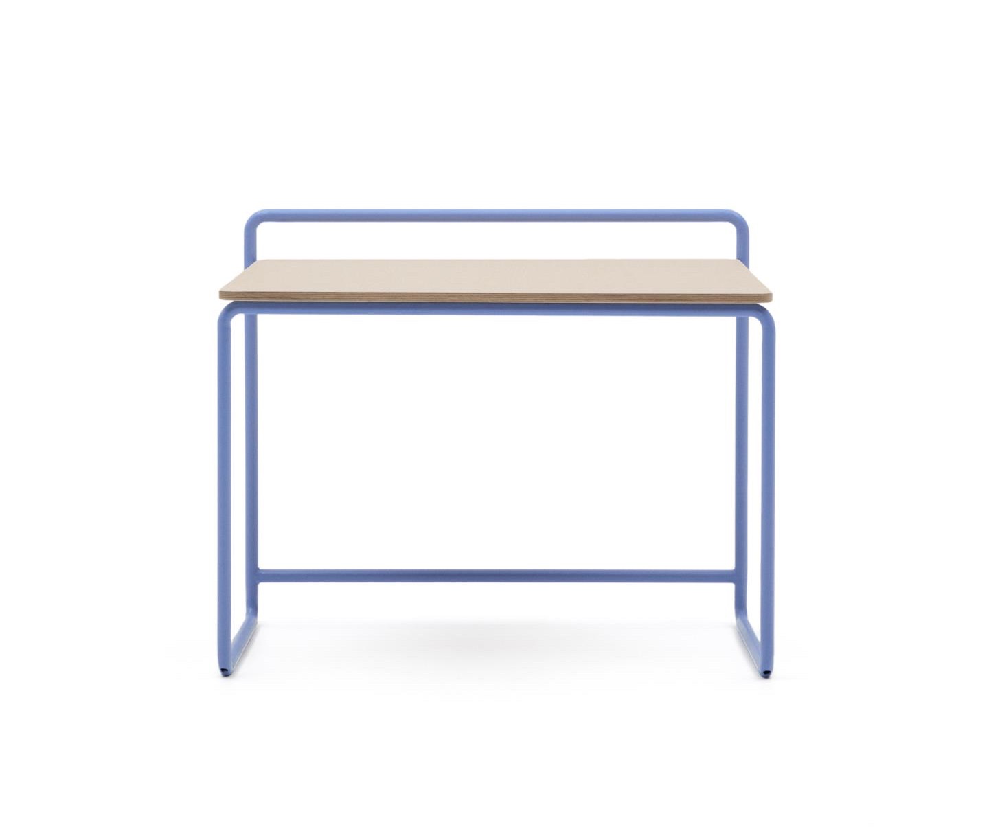 Detský písací stôl Rinn prírodno-modrý