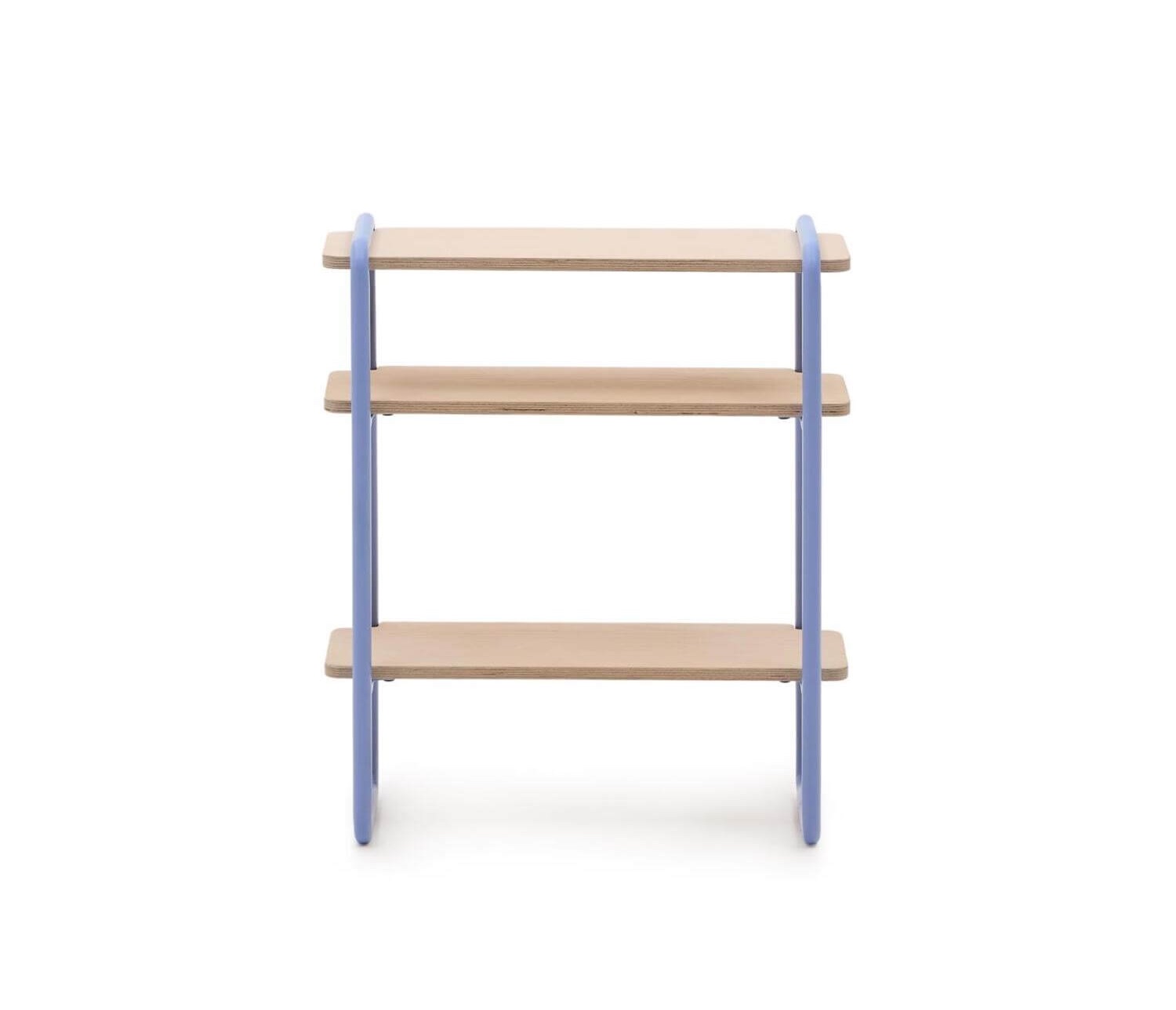 Detský regál Rinn prírodno-modrá
