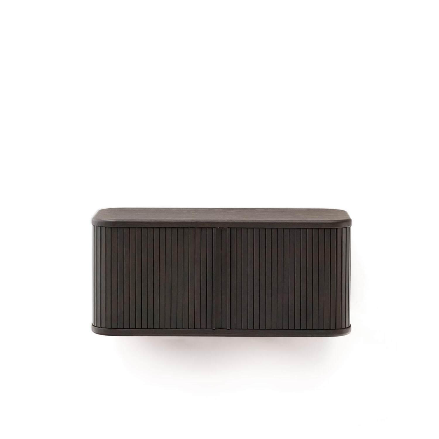 Závesná skrinka pod umývadlo lemaia tmavohnedá