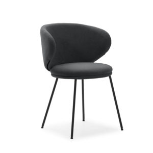 Jedálenská stolička shuri tmavosivá