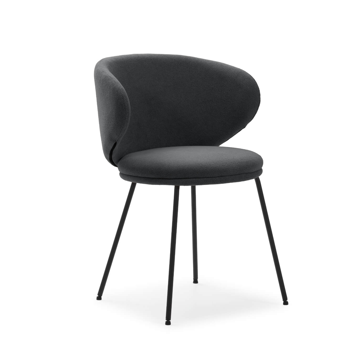 Jedálenská stolička shuri tmavosivá