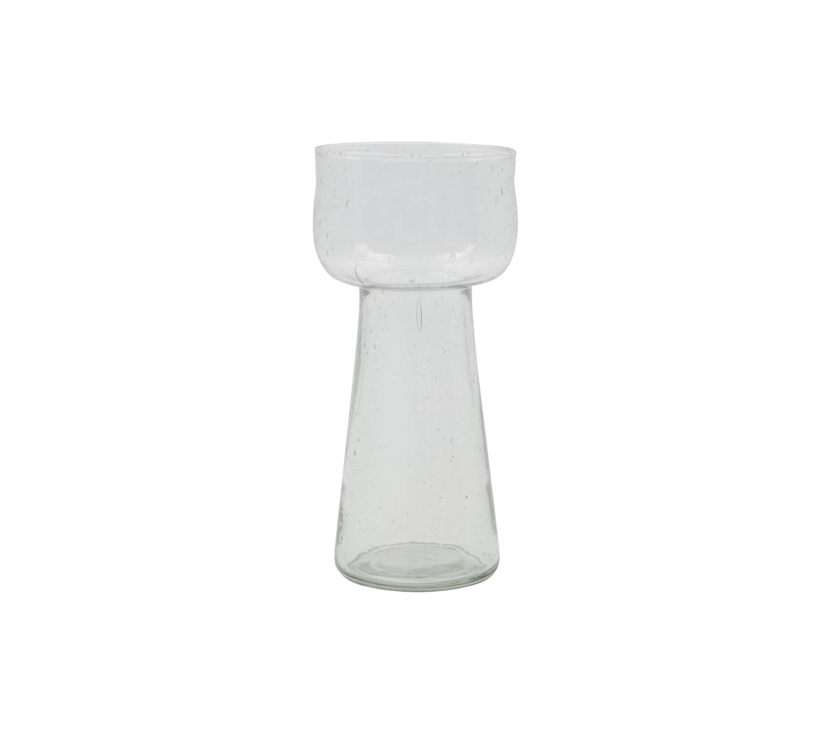 Váza Ruu 16,5 cm priehľadná