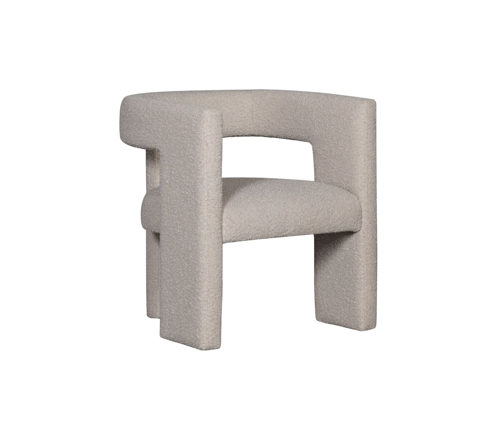 Jedálenská stolička Wita sivá