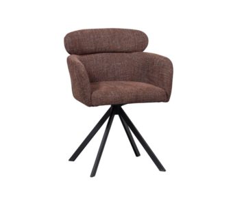 Jedálenská stolička Fennel gaštanová