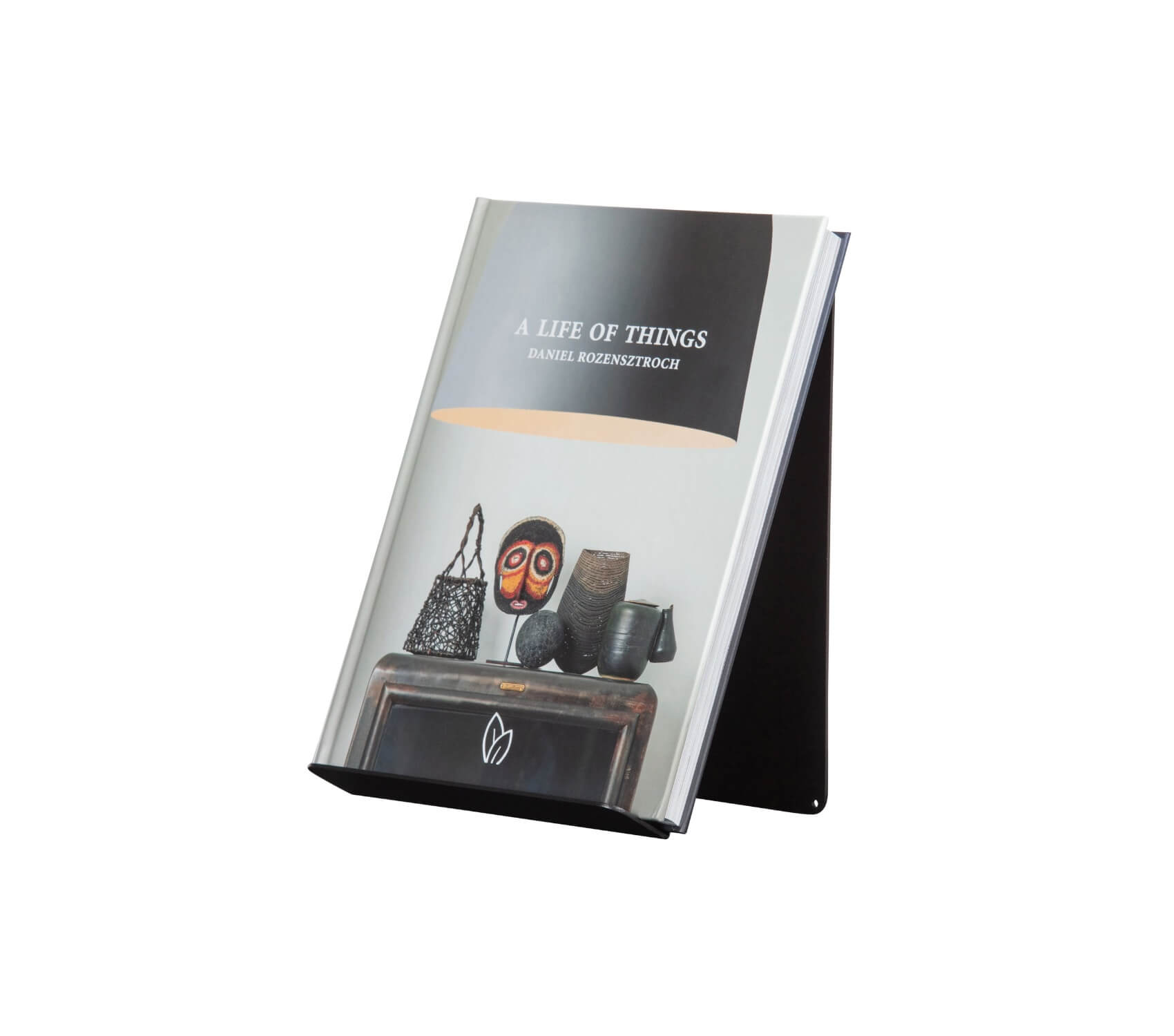 Stojan na knihy Brooklyn čierny