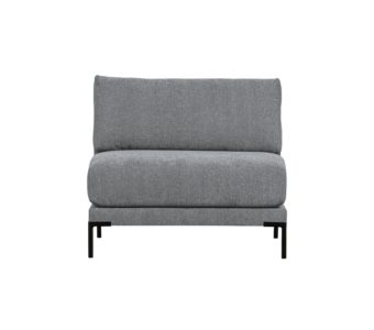 Stredový modul lupoco 100 cm sivý