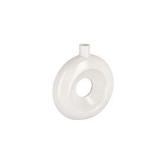 Váza Elysia 18 x 20 cm biela