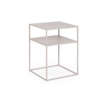 Odkladací stolík 37.5 cm Qus béžový