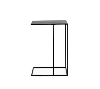 Odkladací stolík 40 x 30 cm Qus čierny