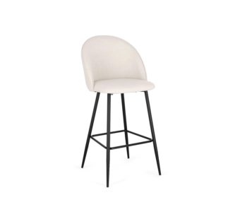 Barová stolička Ynat biela