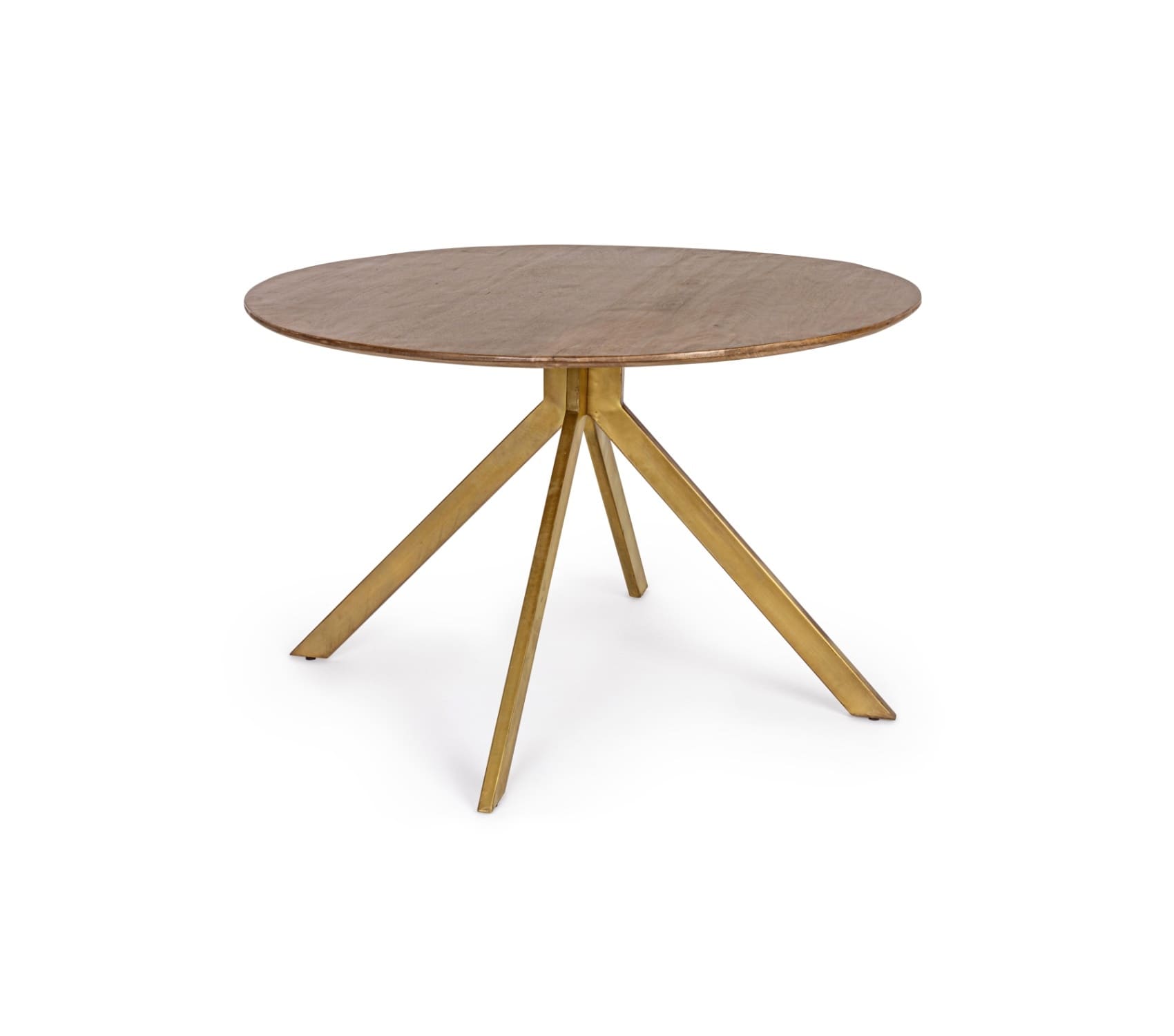 Jedálenský stôl Erma Ø 120 cm hnedý