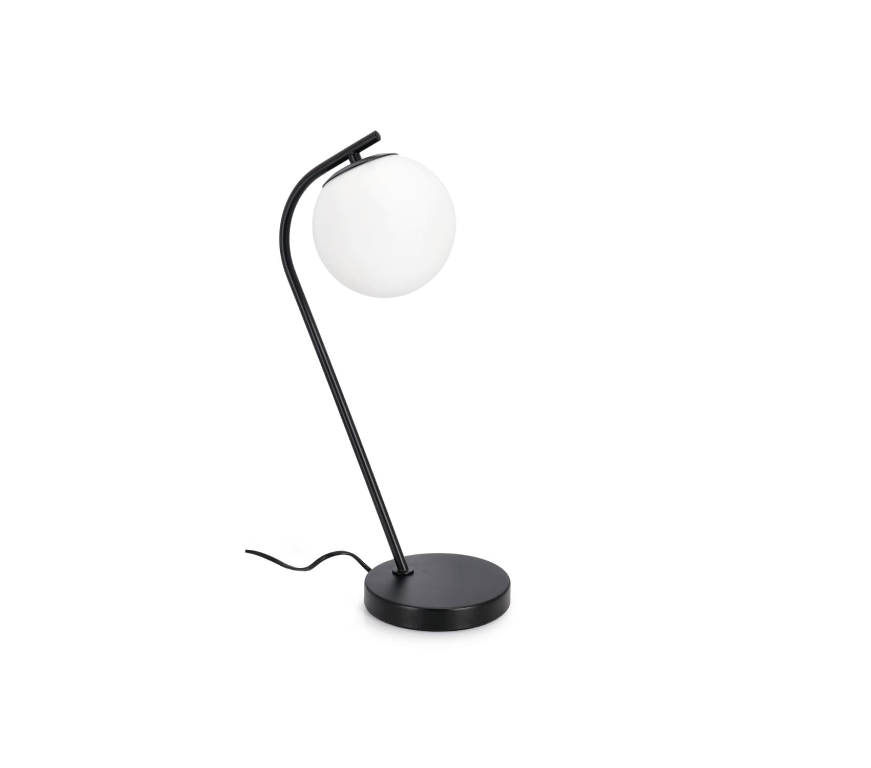 Stolná lampa Ro čierna