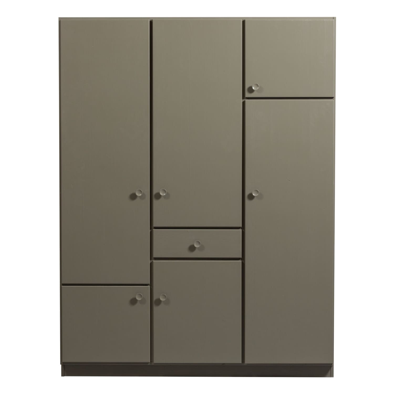 Šatníková skriňa fiela 160 x 210 cm zelená