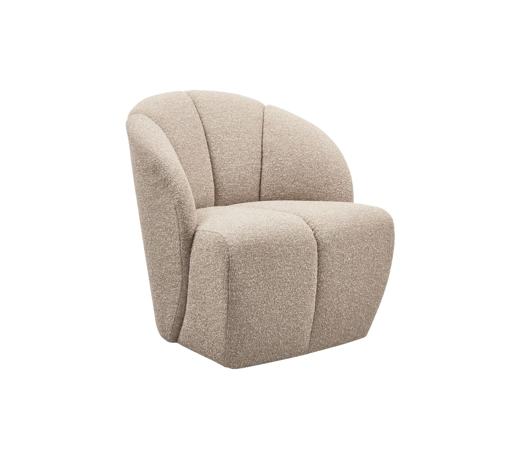 Kreslo Jomo bouclé béžová