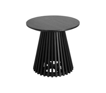 ODKLADACÍ STOLÍK IRUNE Ø 50 X 48 ČIERNY
