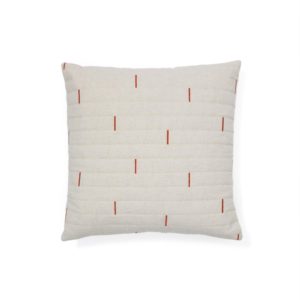 Obliečka na vankúš Nailb 45 x 45 cm bielo-červená