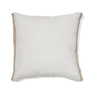 Obliečka na vankúš Sue 50 x 50 cm béžovo-biela