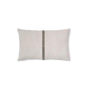 Obliečka na vankúš Teda 30 x 50 cm zeleno-biela