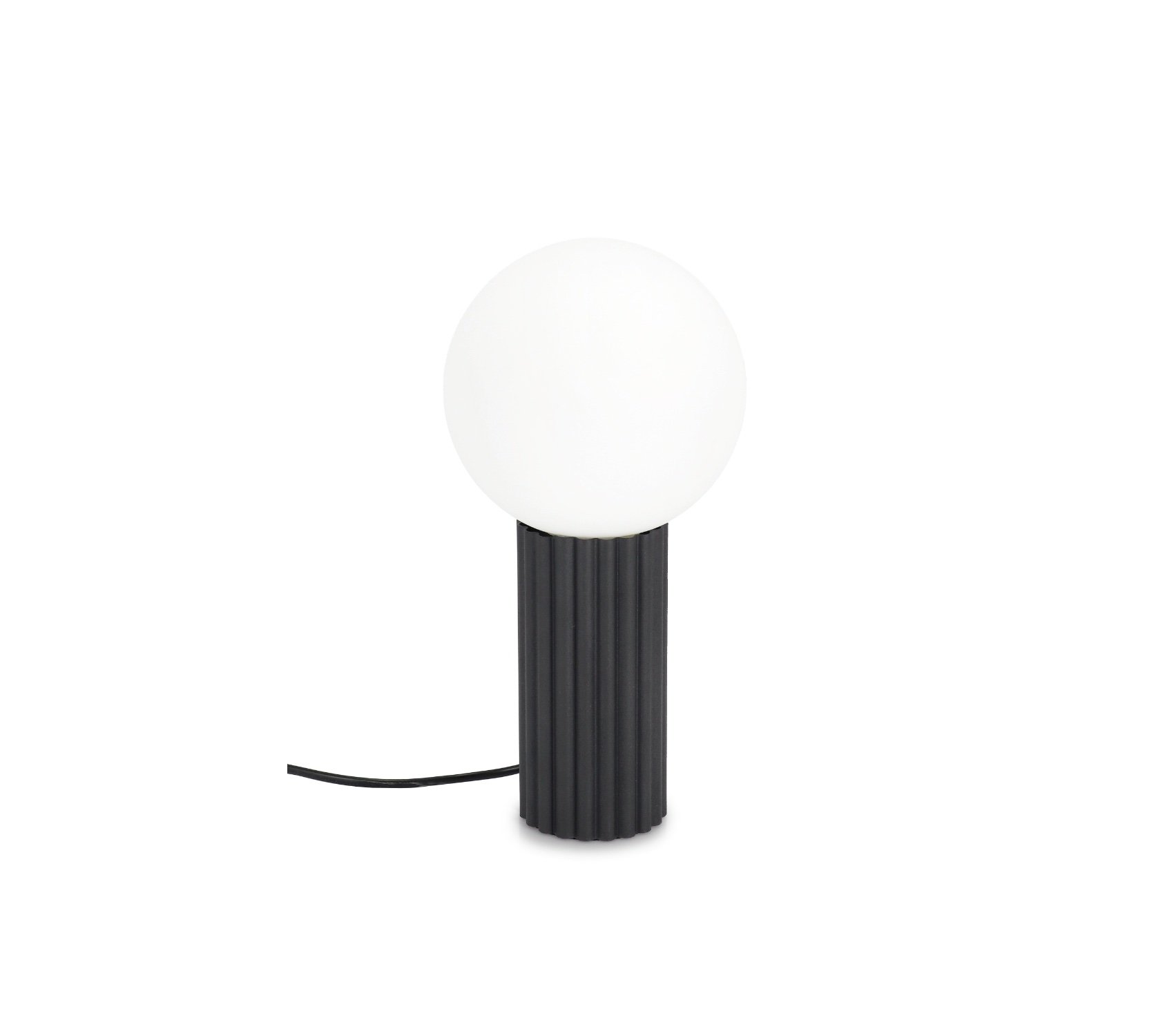 Stolová lampa Dephi čierna