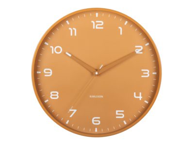 Nástenné hodiny Lugo žltá