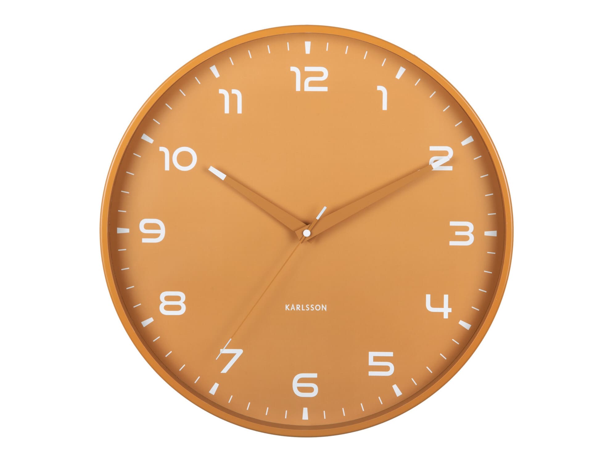 Nástenné hodiny Lugo žltá