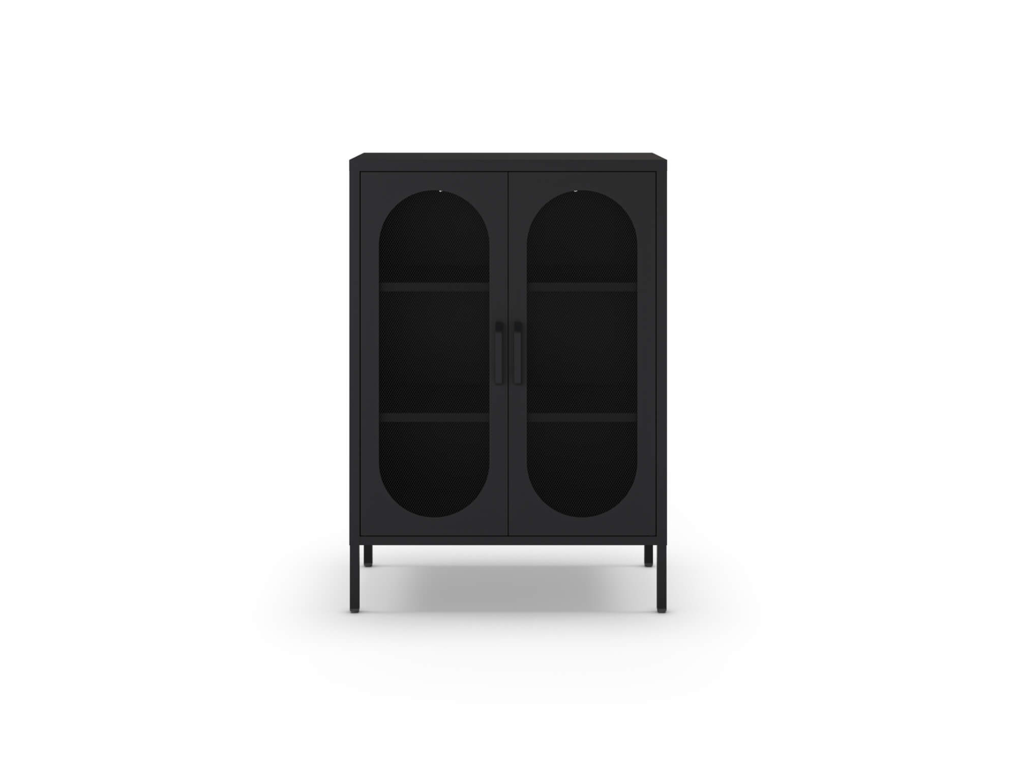 Vitrína orid 70 x 100 cm čierna