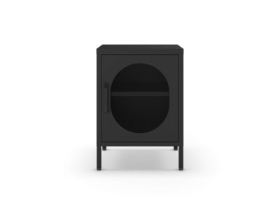 Nočný stolík orid 40 x 60 cm čierny