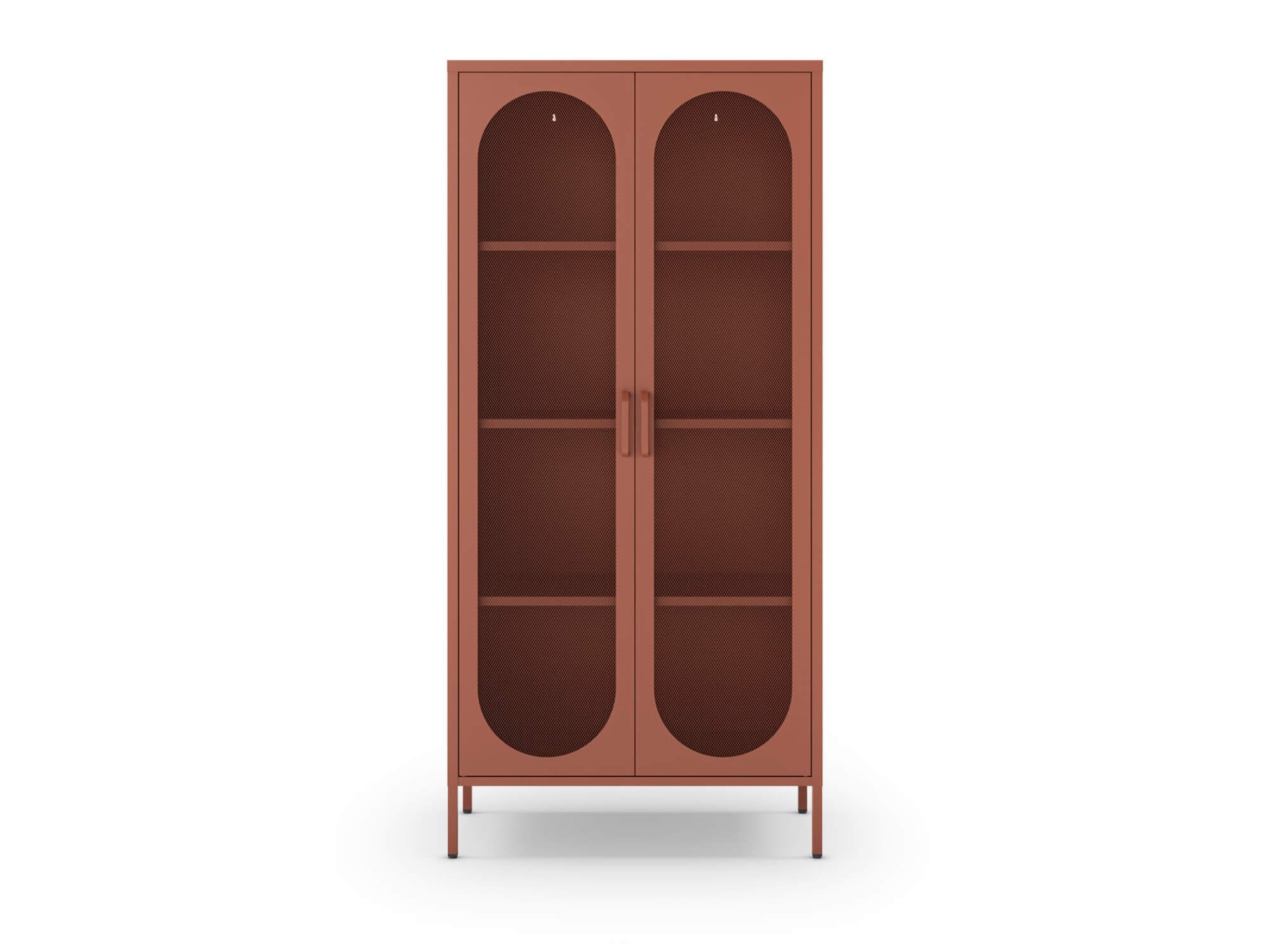 Vitrína orid 80 x 170 cm terakota