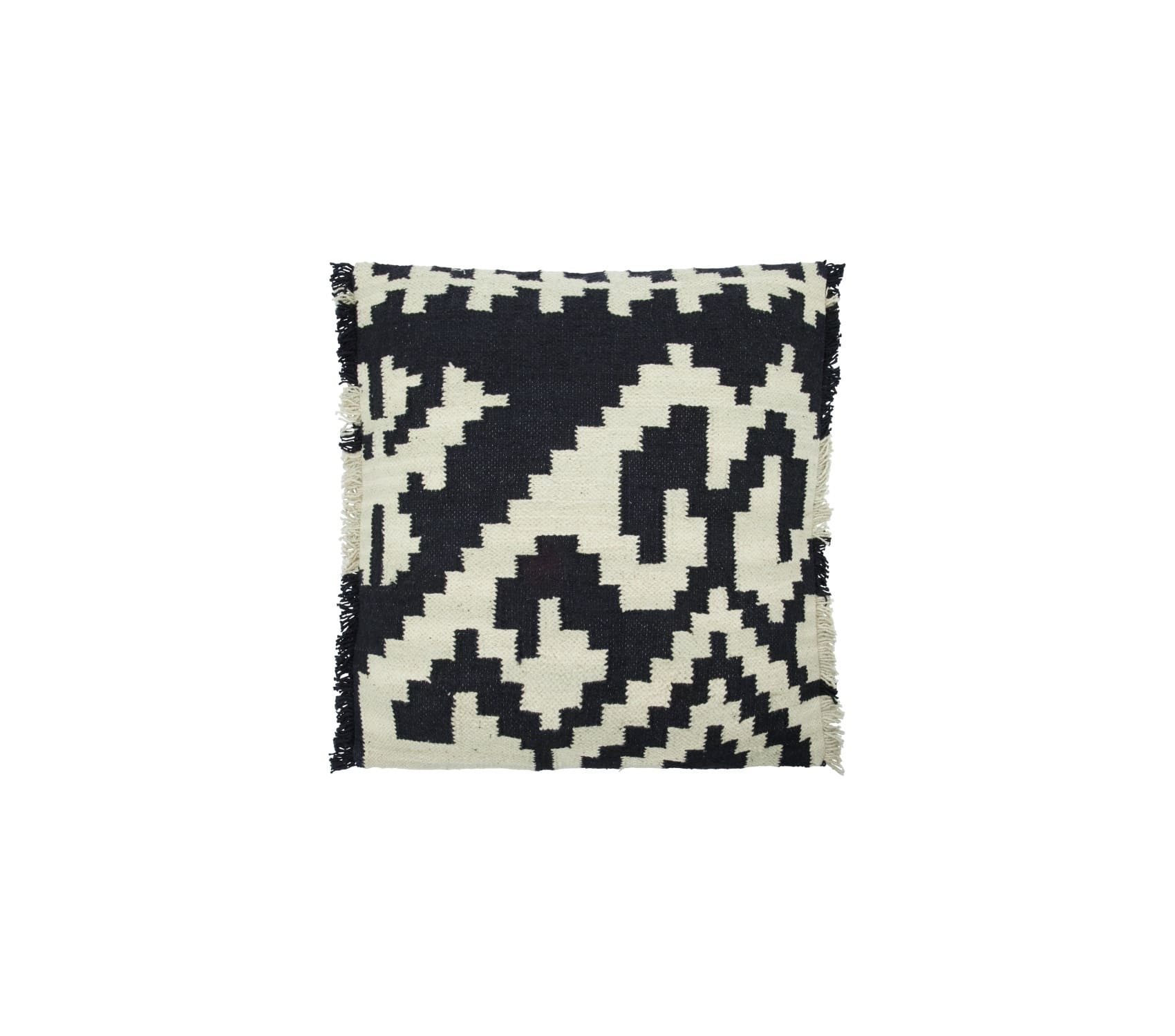 Obliečka na vankúš Luwo 50 x 50 cm čierno-biela