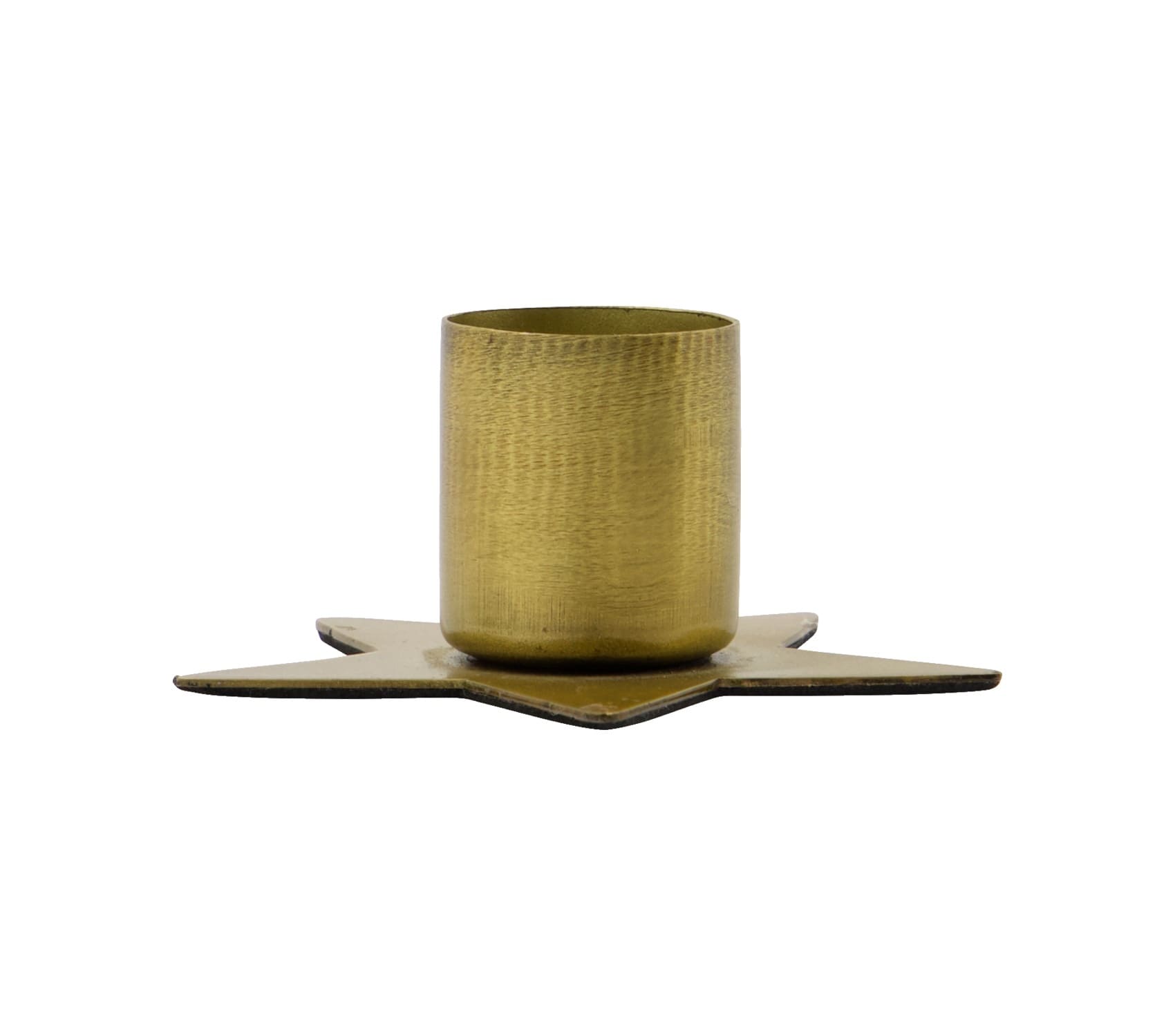 Set šiestich svietnikov Star mosadzný