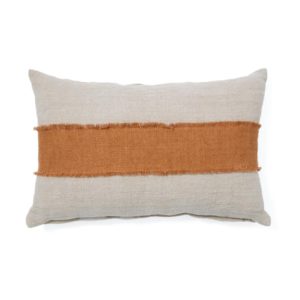 Obliečka na vankúš Fad 60 x 40 cm béžovo-oranžová