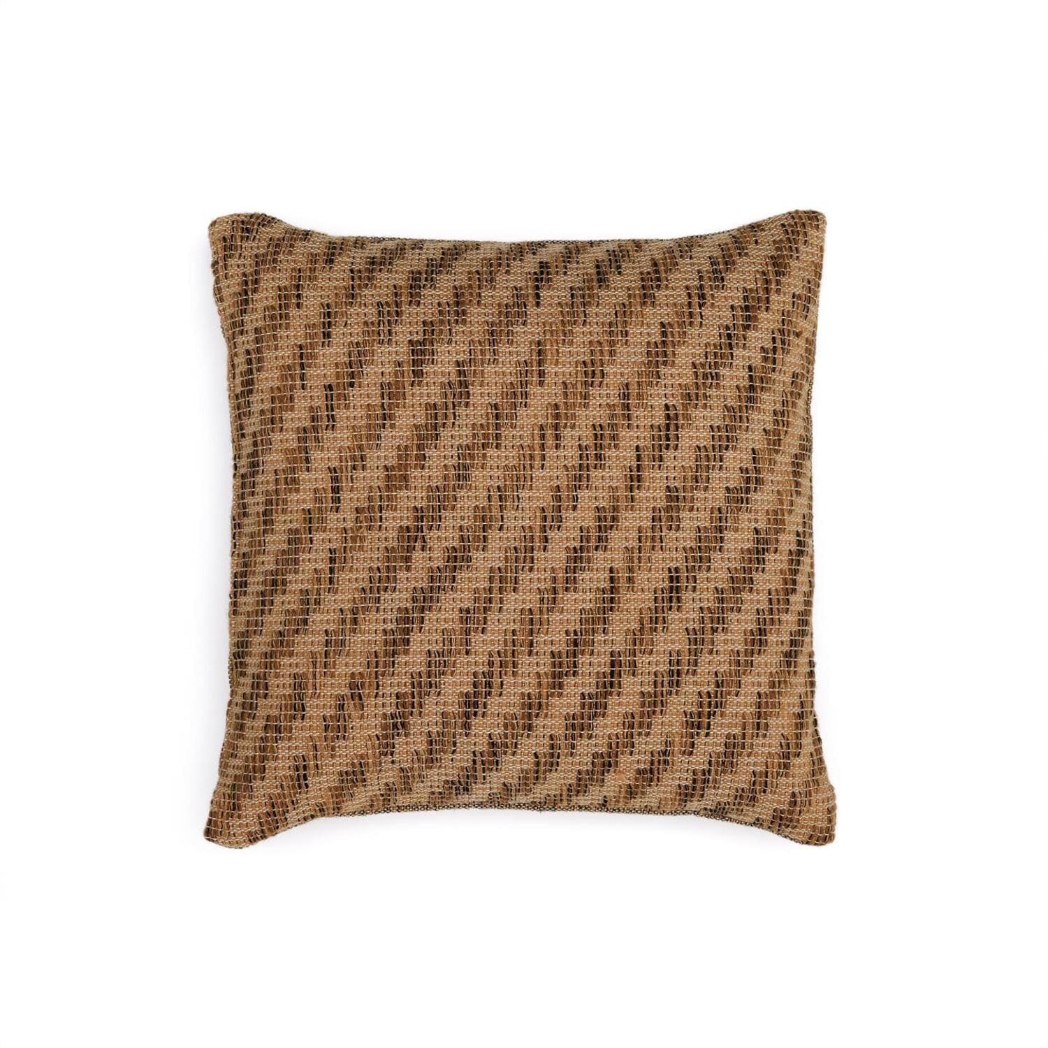 Vonkajšia obliečka na vankúš nerle 50 x 50 hnedá