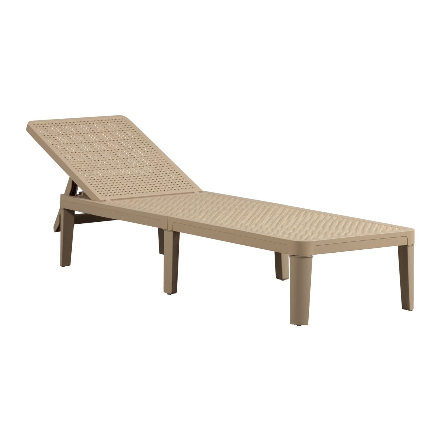 Záhradné lehátko tenij béžové