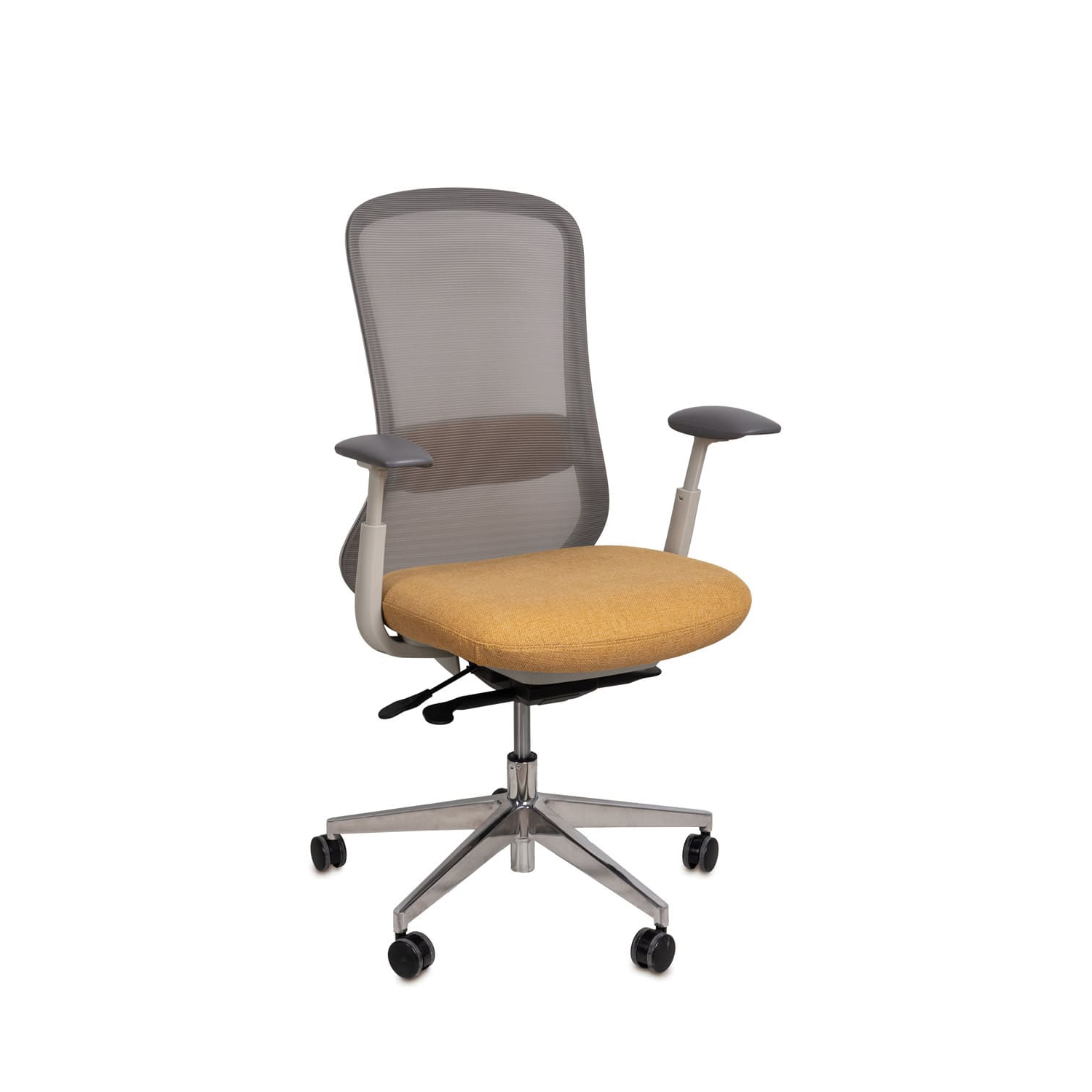 Kancelárska stolička EBORY horčicová