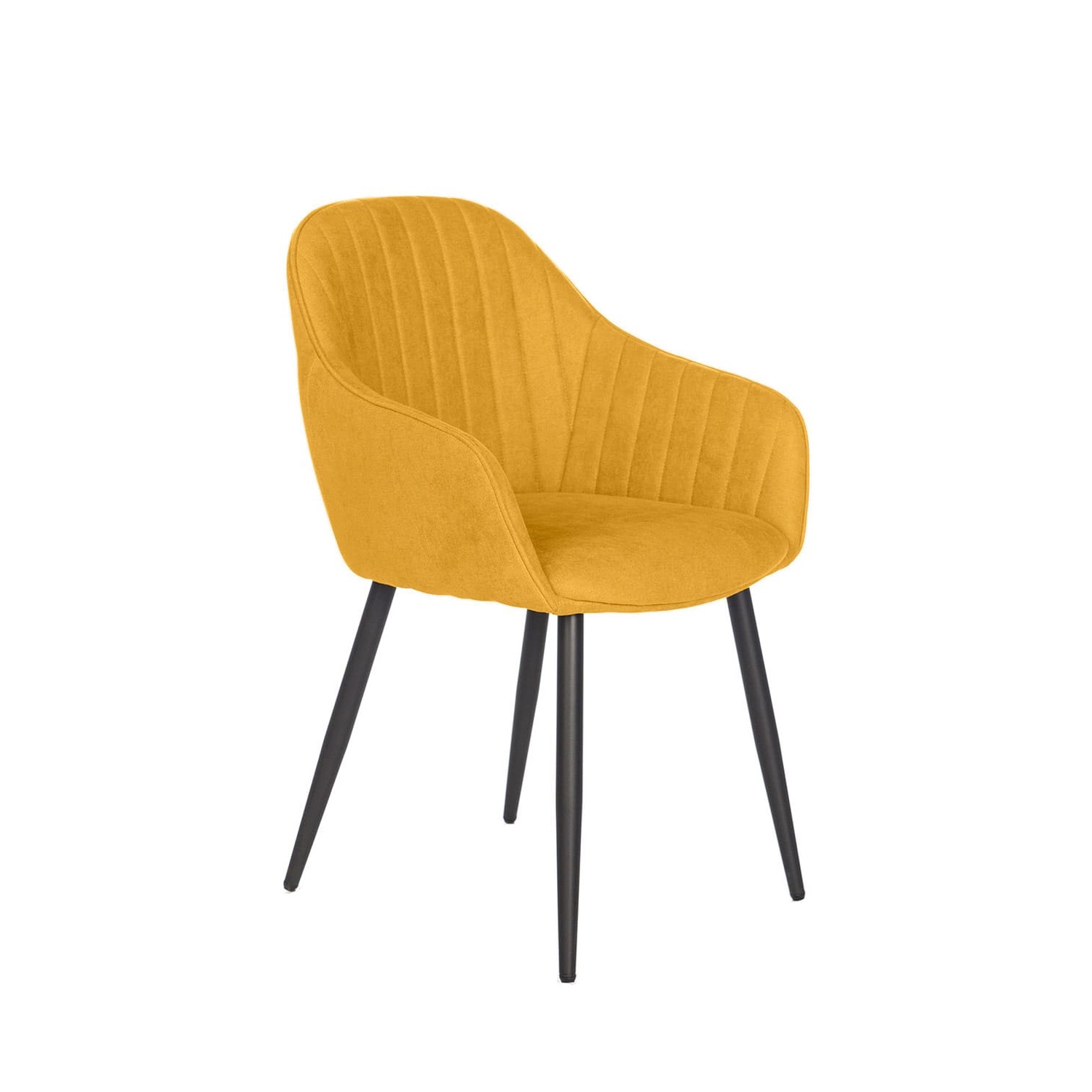 Jedálenská stolička BATAVIA horčicová