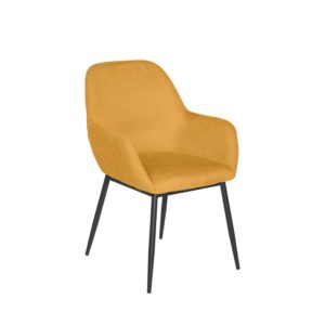 Jedálenská stolička BELASA horčicová