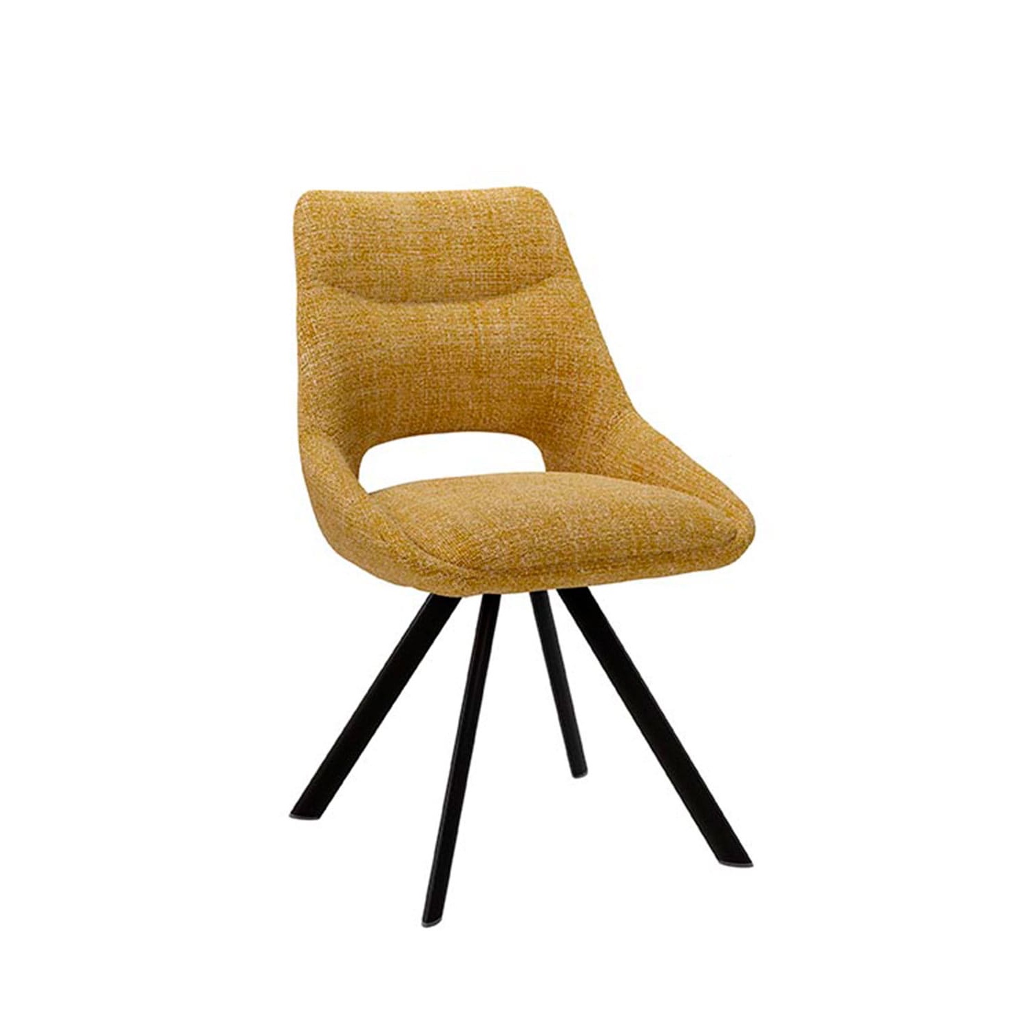 Jedálenská stolička CORNELIE horčicová